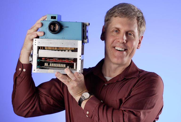 Steven Sasson and the first digital camera