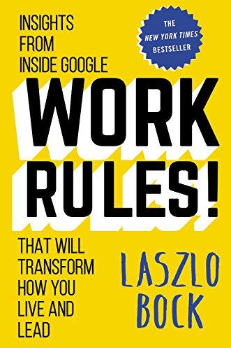 Work Rules! by Laszlo Bock cover image