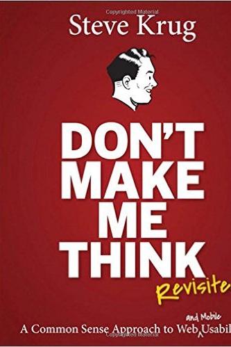 Don't Make Me Think by Steve Krug cover image