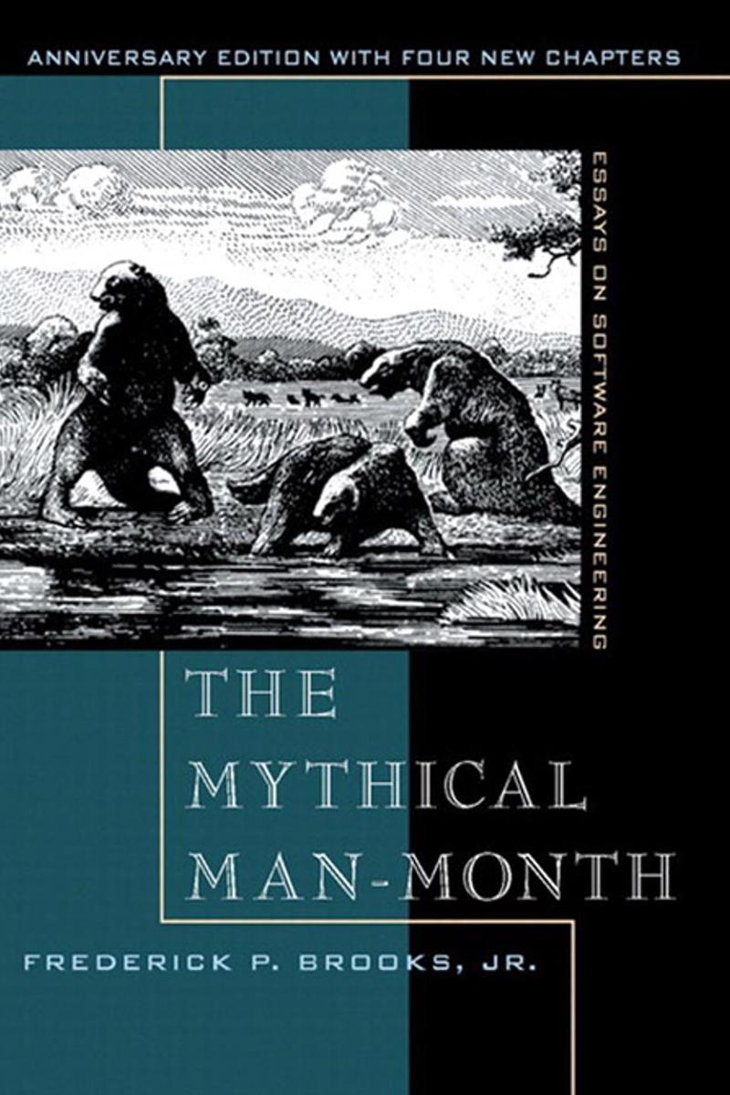 The Mythical Man-Month by Frederick Brooks cover image