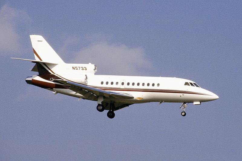 Enron's Falcon 900 jet