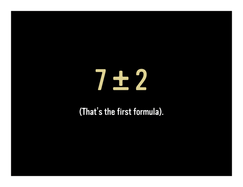 Slide 25: 7‡2 (That's the first formula)
