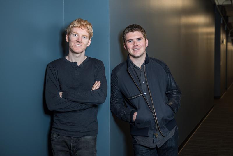 Stripe co-founders Patrick and John Collison