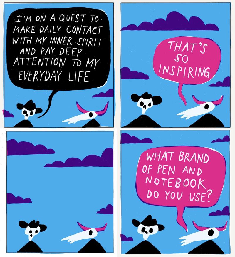 Comic by Austin Kleon